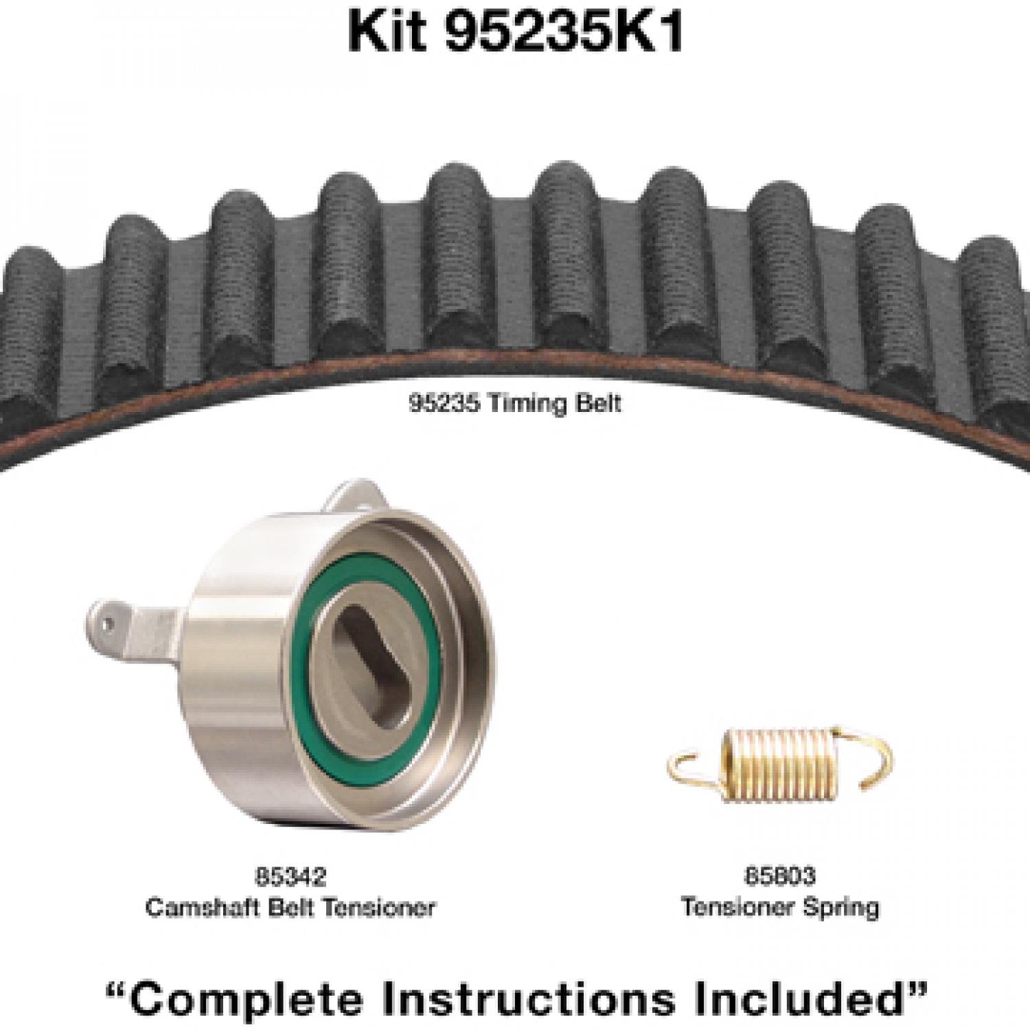Dayco 95235K1 - Engine Timing Belt Kit Dayco 95235K1 Engine Timing Belt Component Kit product image 1 of 1