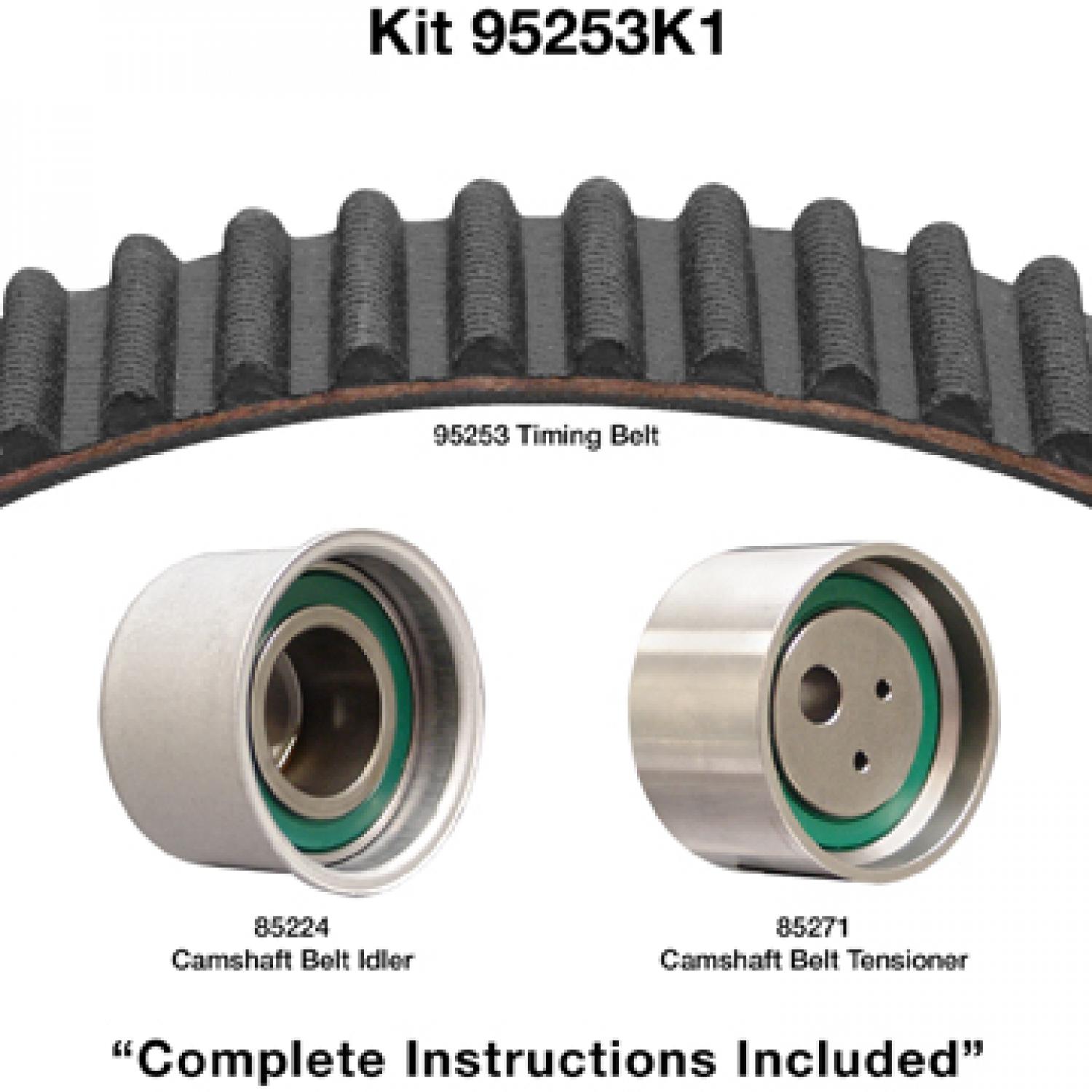 Dayco 95253K1 - Engine Timing Belt Kit Dayco 95253K1 Engine Timing Belt Component Kit product image 1 of 1