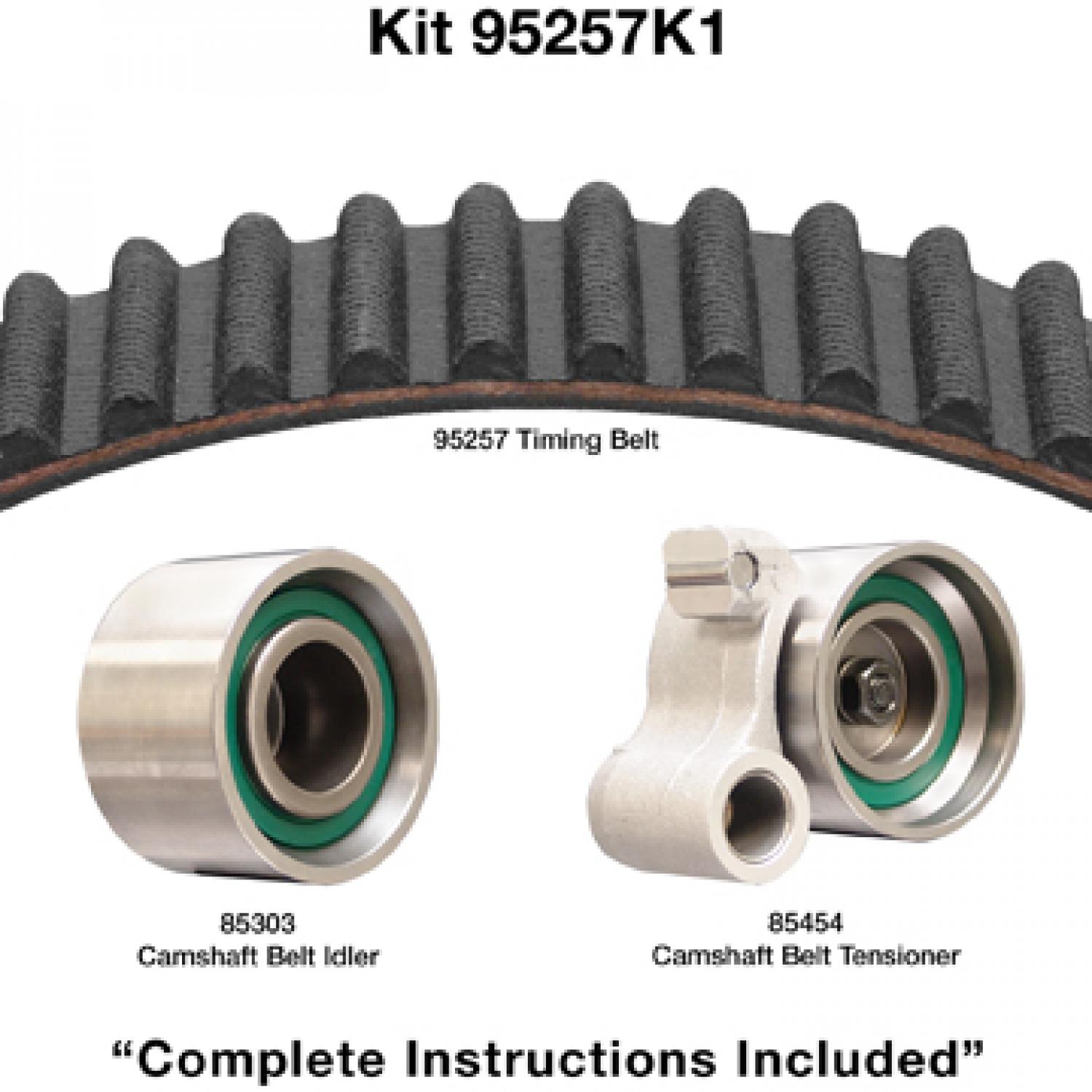 Dayco 95257K1 - Engine Timing Belt Kit Dayco 95257K1 Engine Timing Belt Component Kit product image 1 of 1