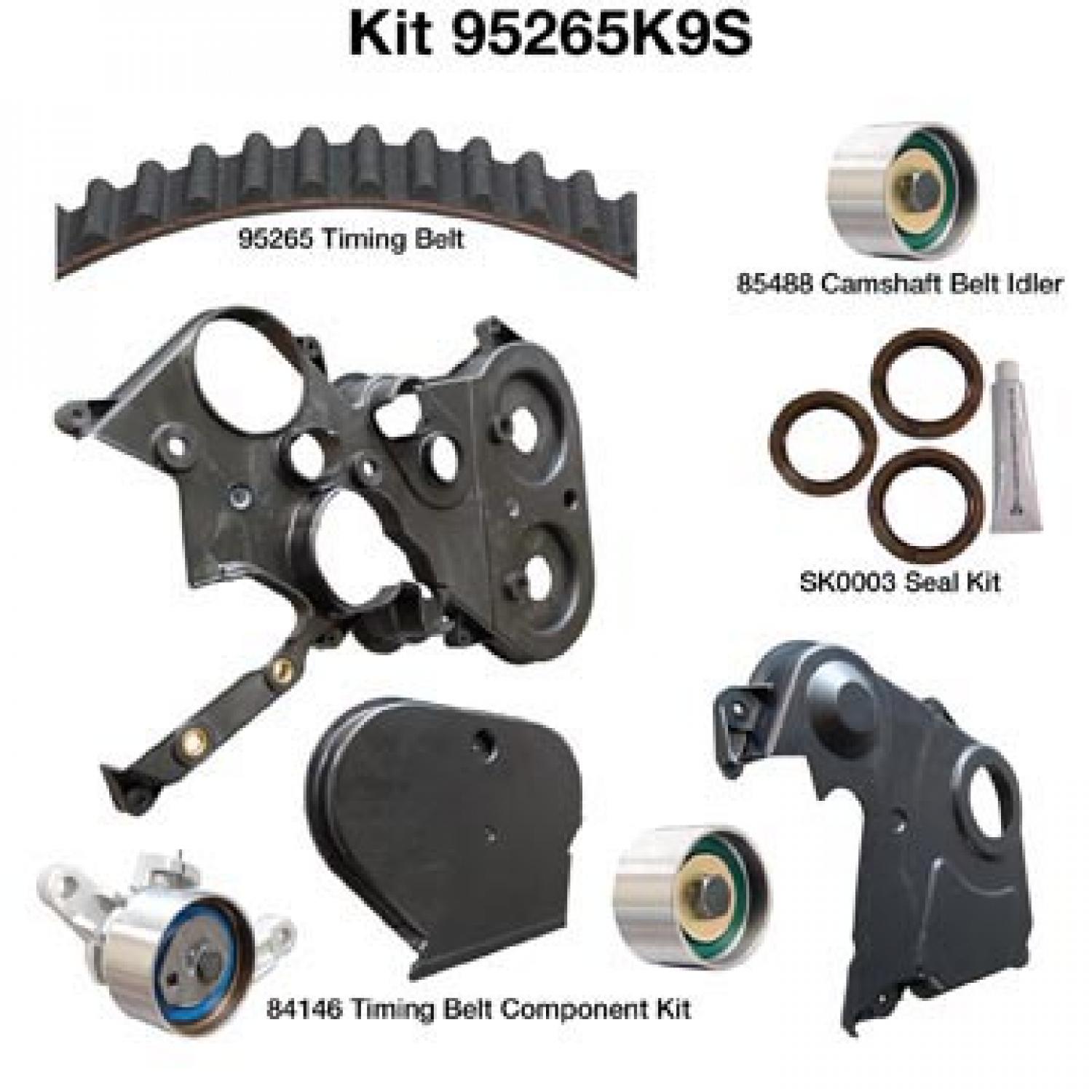 Dayco 95265K9S Engine Timing Belt Kit product image 1 of 1