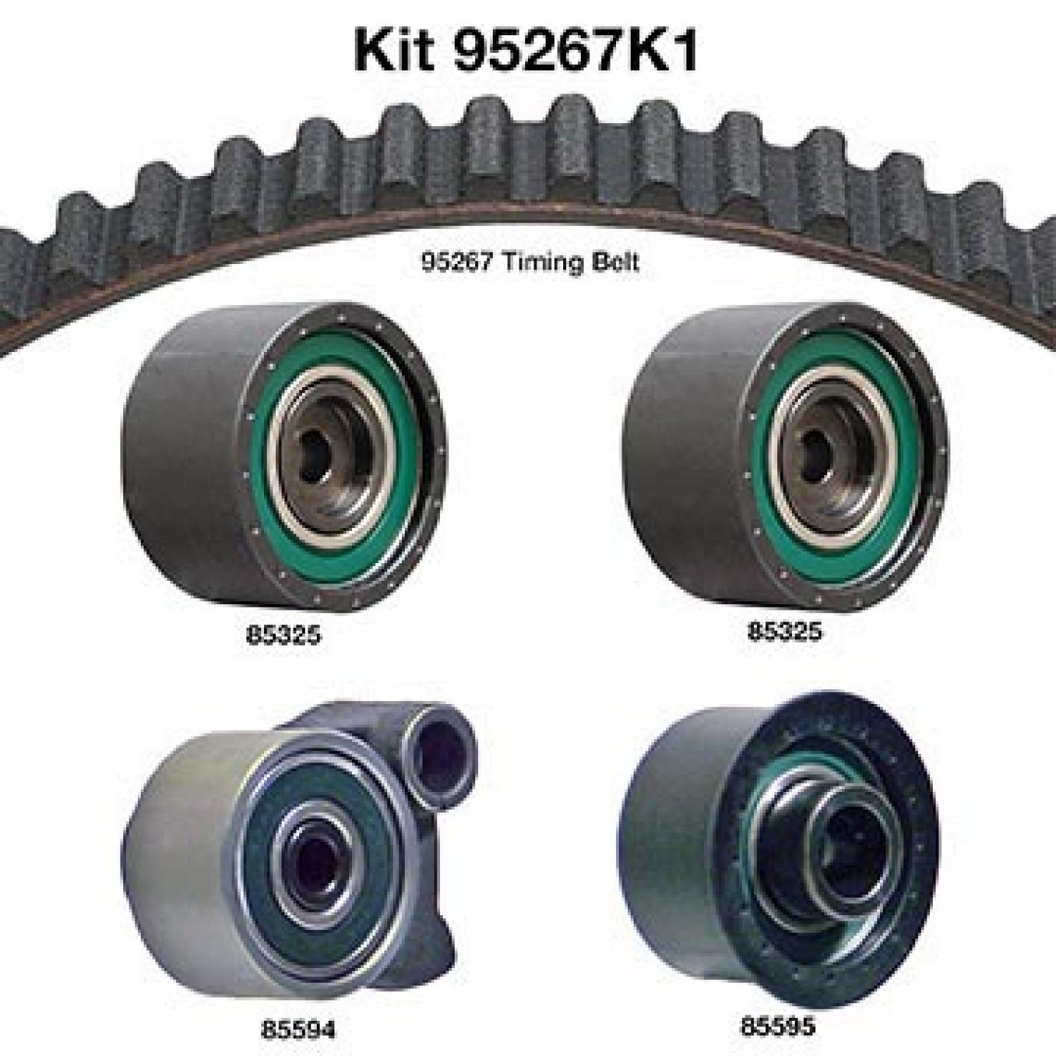 Dayco 95267K1 - Engine Timing Belt Kit Dayco 95267K1 Engine Timing Belt Component Kit product image 1 of 1