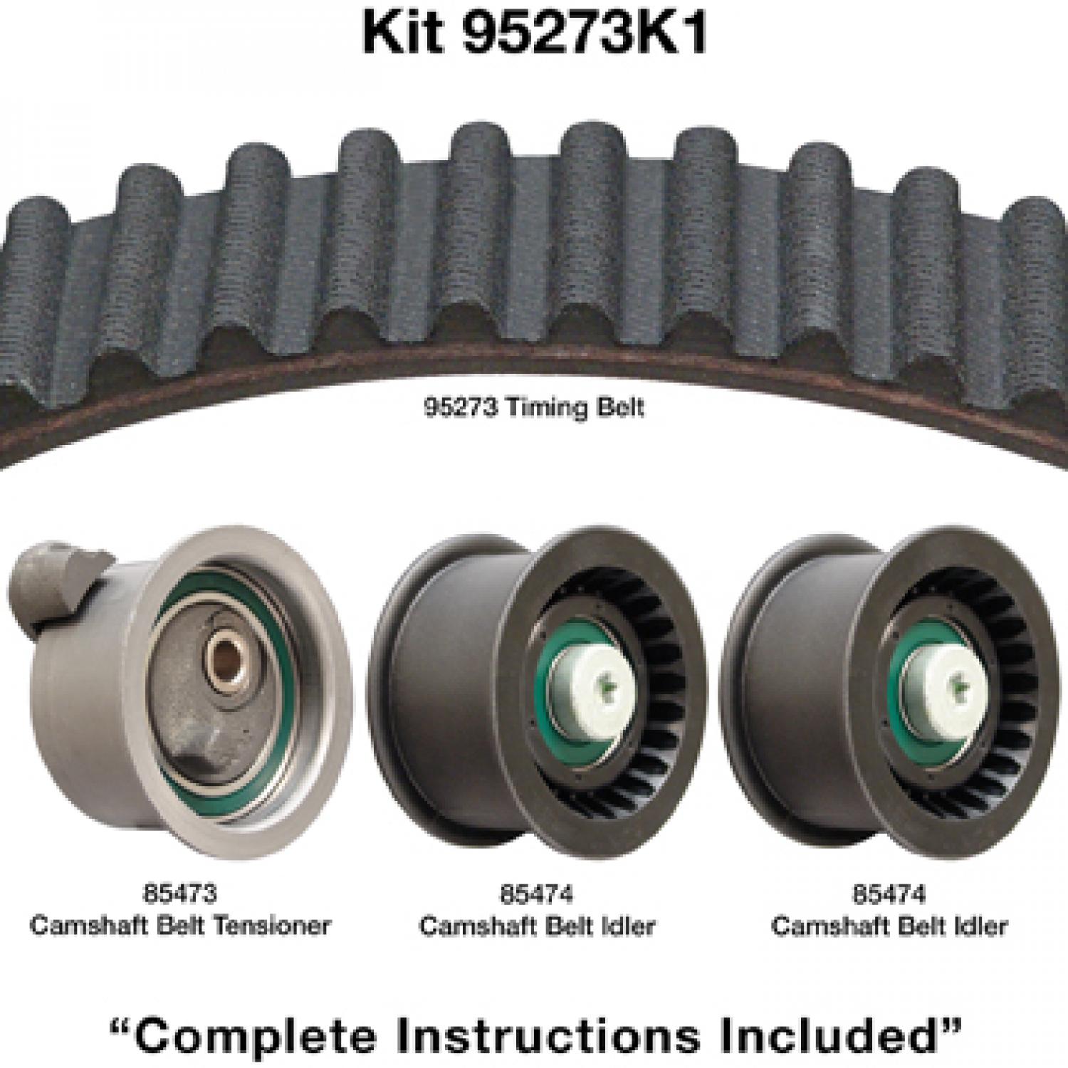 Dayco 95273K1 - Engine Timing Belt Kit Dayco 95273K1 Engine Timing Belt Component Kit product image 1 of 1