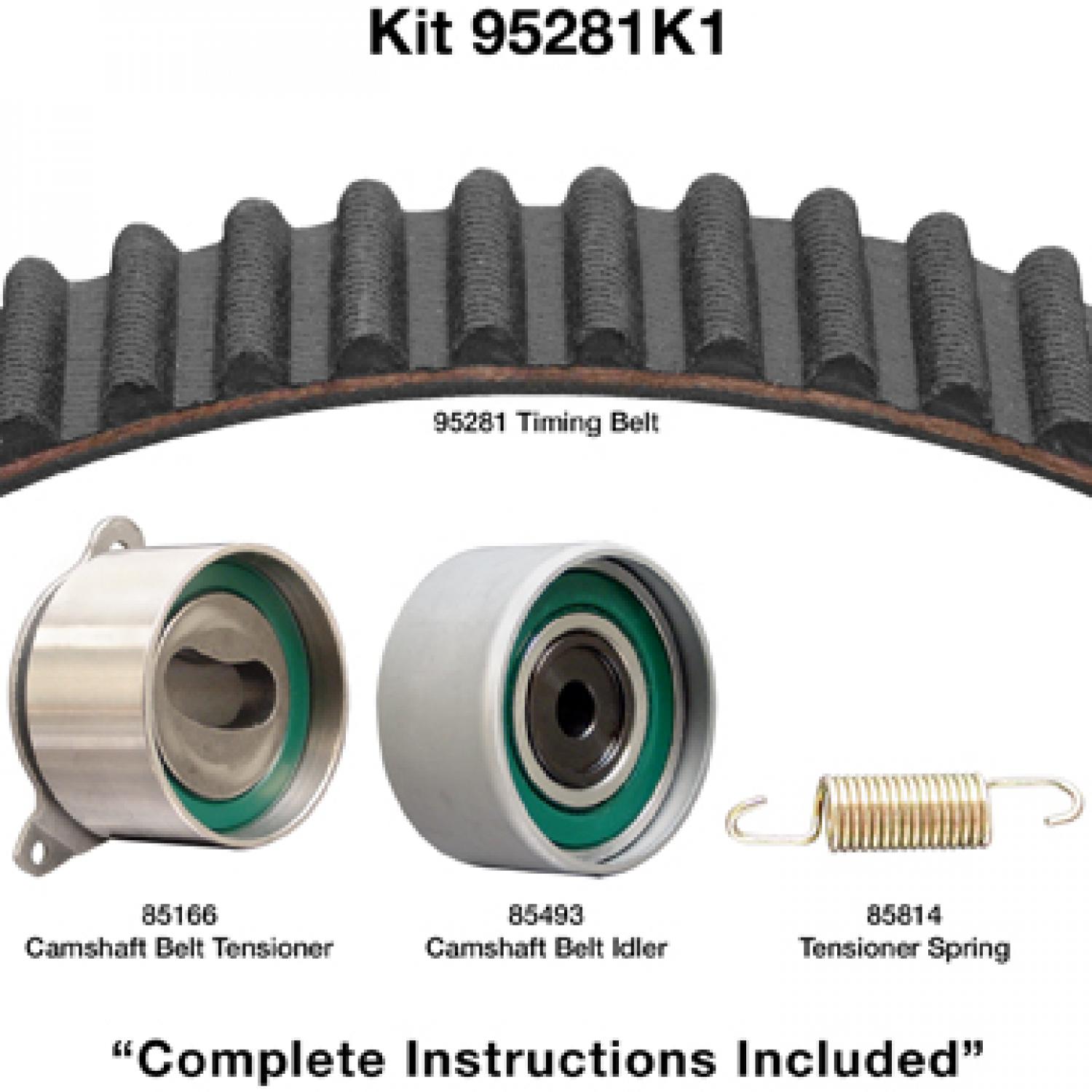Dayco 95281K1 - Engine Timing Belt Kit Dayco 95281K1 Engine Timing Belt Component Kit product image 1 of 1