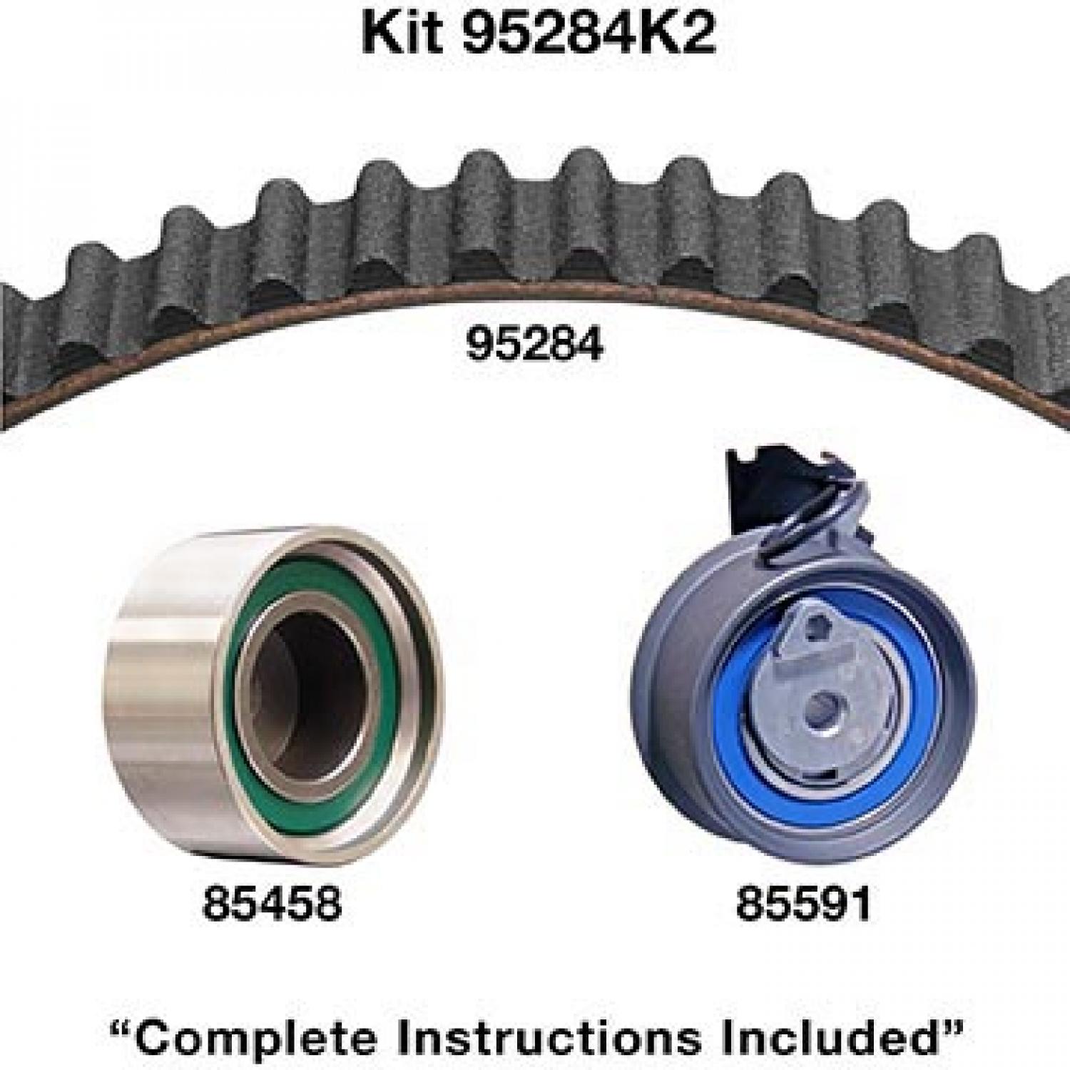 Dayco 95284K2 - Engine Timing Belt Kit Dayco 95284K2 Engine Timing Belt Component Kit product image 1 of 1