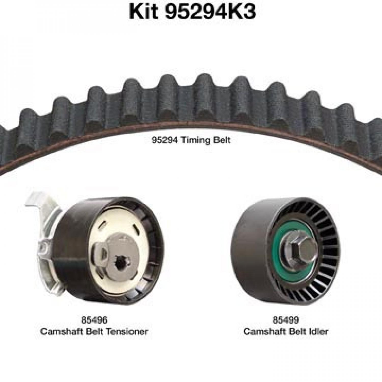 Dayco 95294K3 - Engine Timing Belt Kit Dayco 95294K3 Engine Timing Belt Component Kit product image 1 of 1