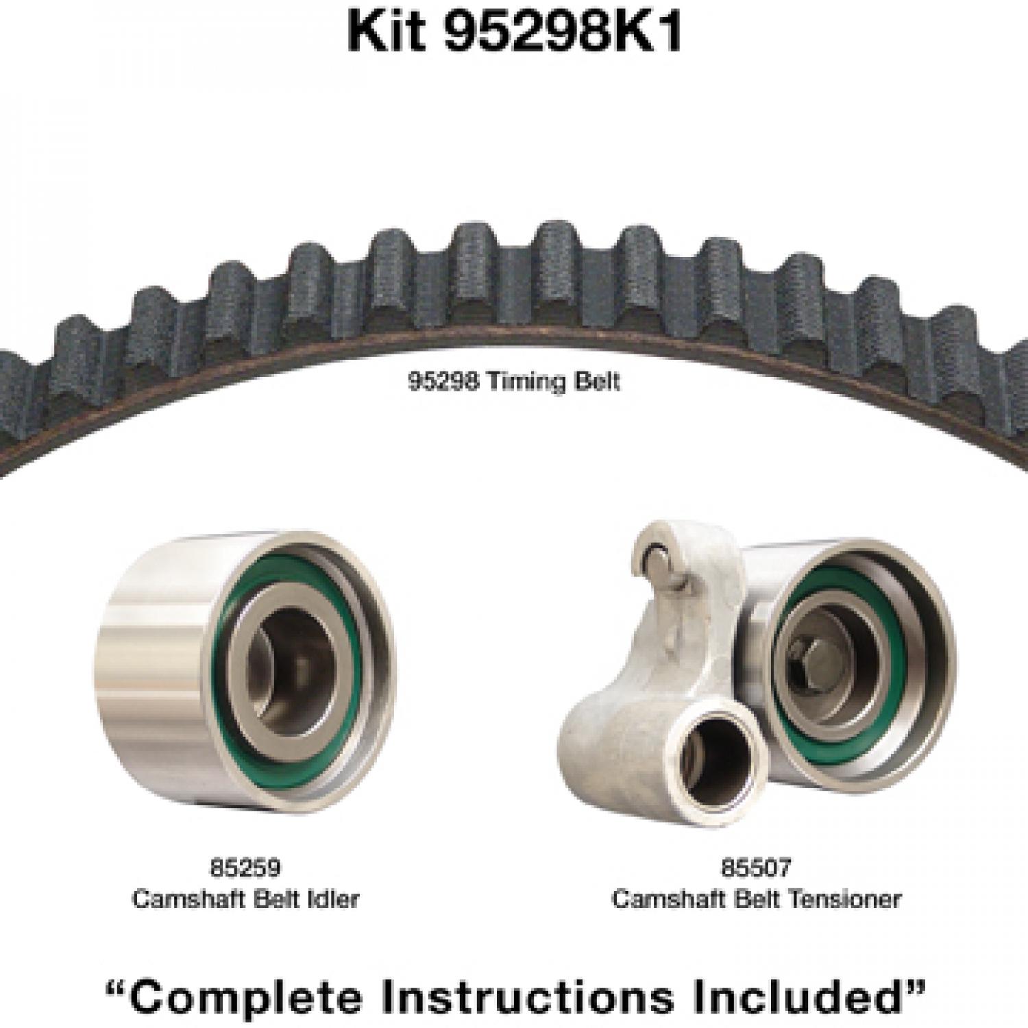 Dayco 95298K1 - Engine Timing Belt Kit Dayco 95298K1 Engine Timing Belt Component Kit product image 1 of 1