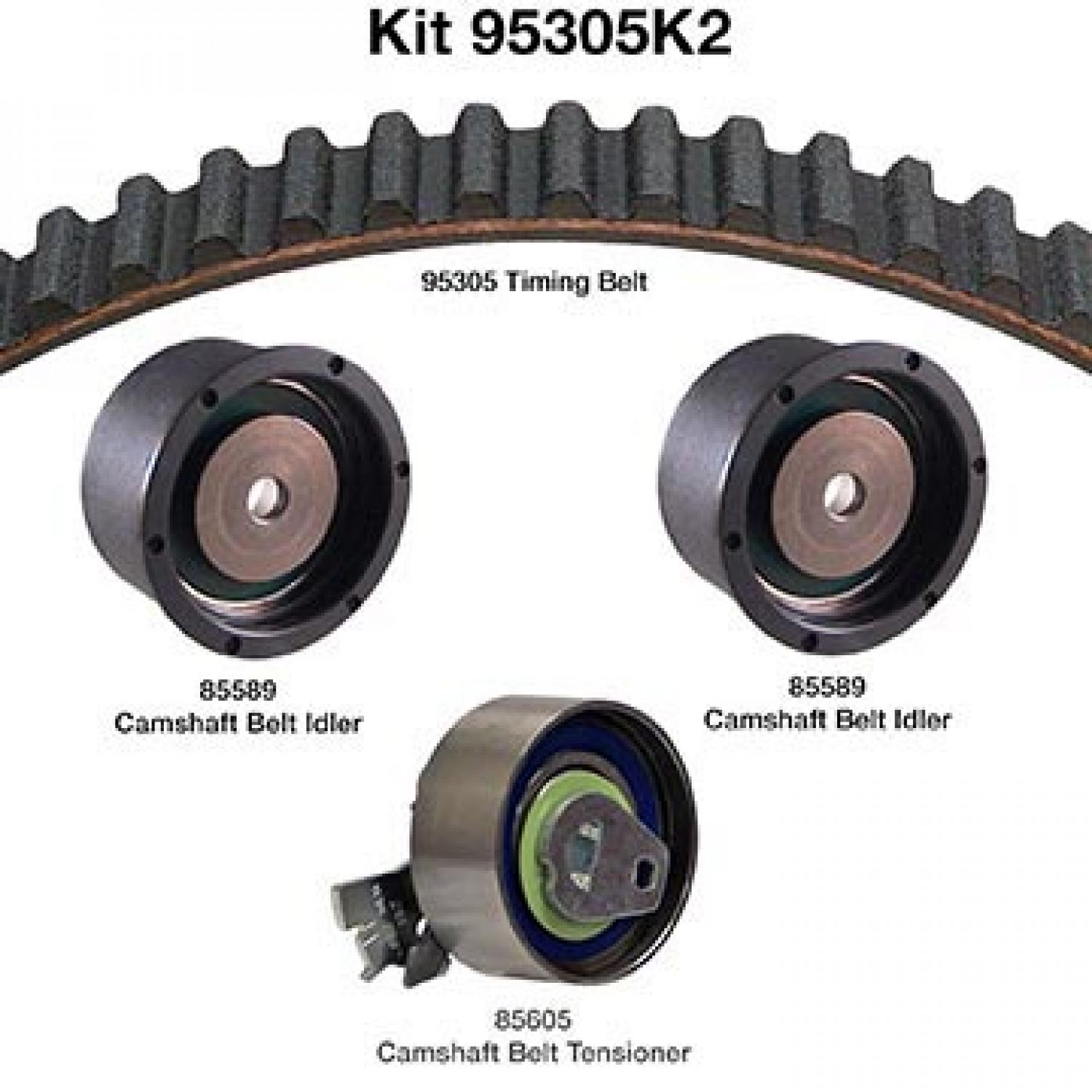 Dayco 95305K2 - Engine Timing Belt Kit Dayco 95305K2 Engine Timing Belt Component Kit product image 1 of 1