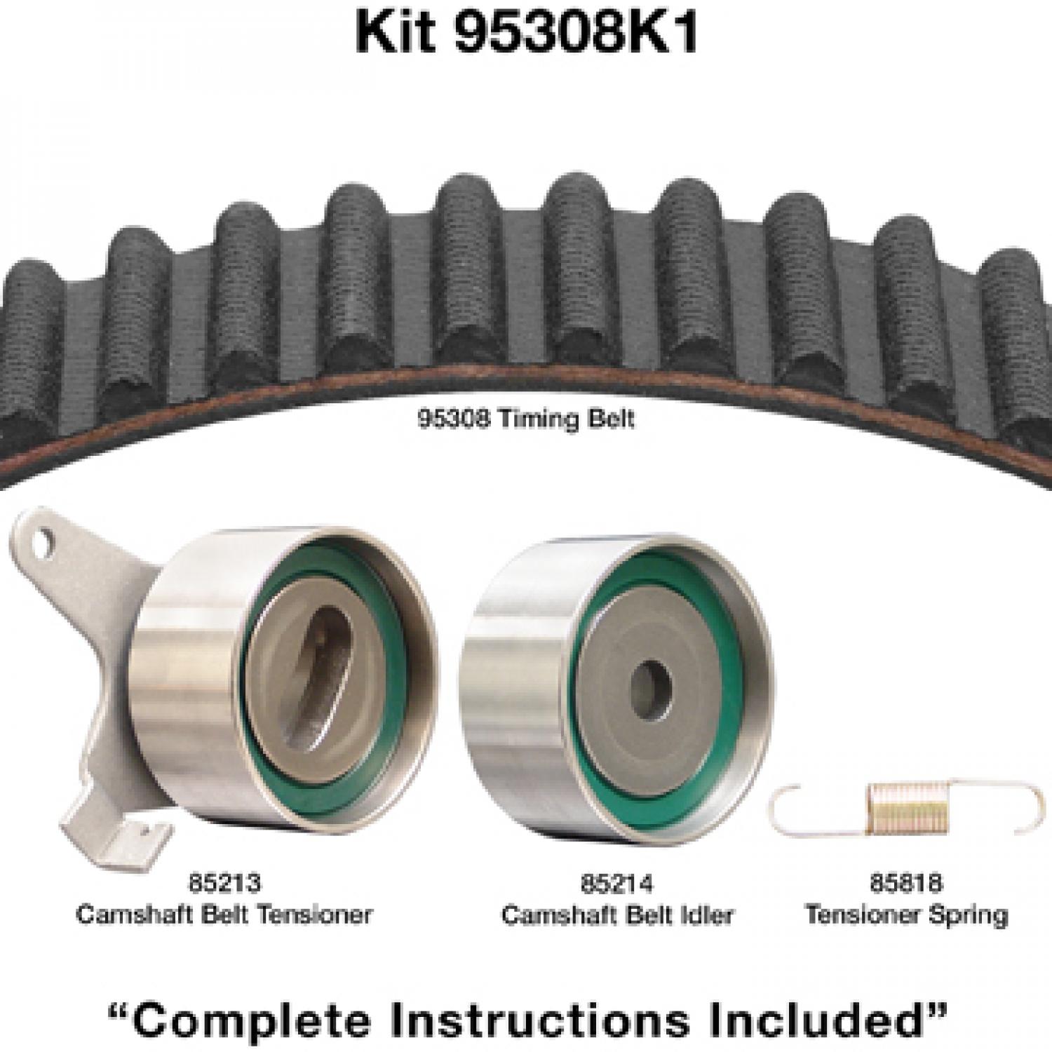 Dayco 95308K1 - Engine Timing Belt Kit Dayco 95308K1 Engine Timing Belt Component Kit product image 1 of 1