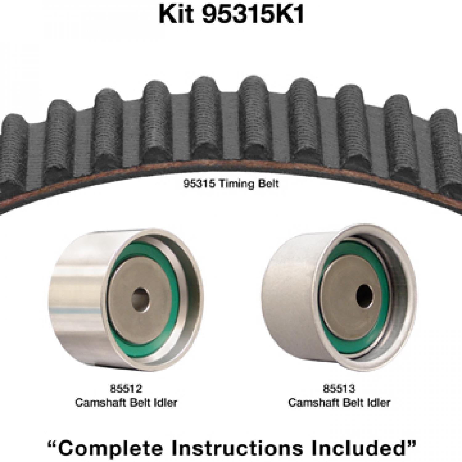 Dayco 95315K1 - Engine Timing Belt Kit Dayco 95315K1 Engine Timing Belt Component Kit product image 1 of 1