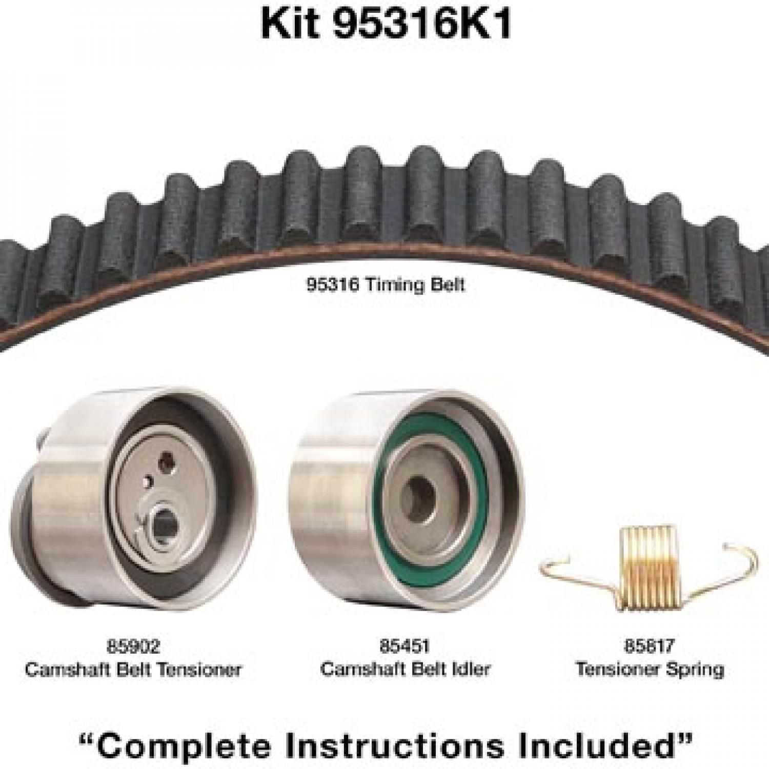 Dayco 95316K1 Engine Timing Belt Component Kit product image 1 of 1