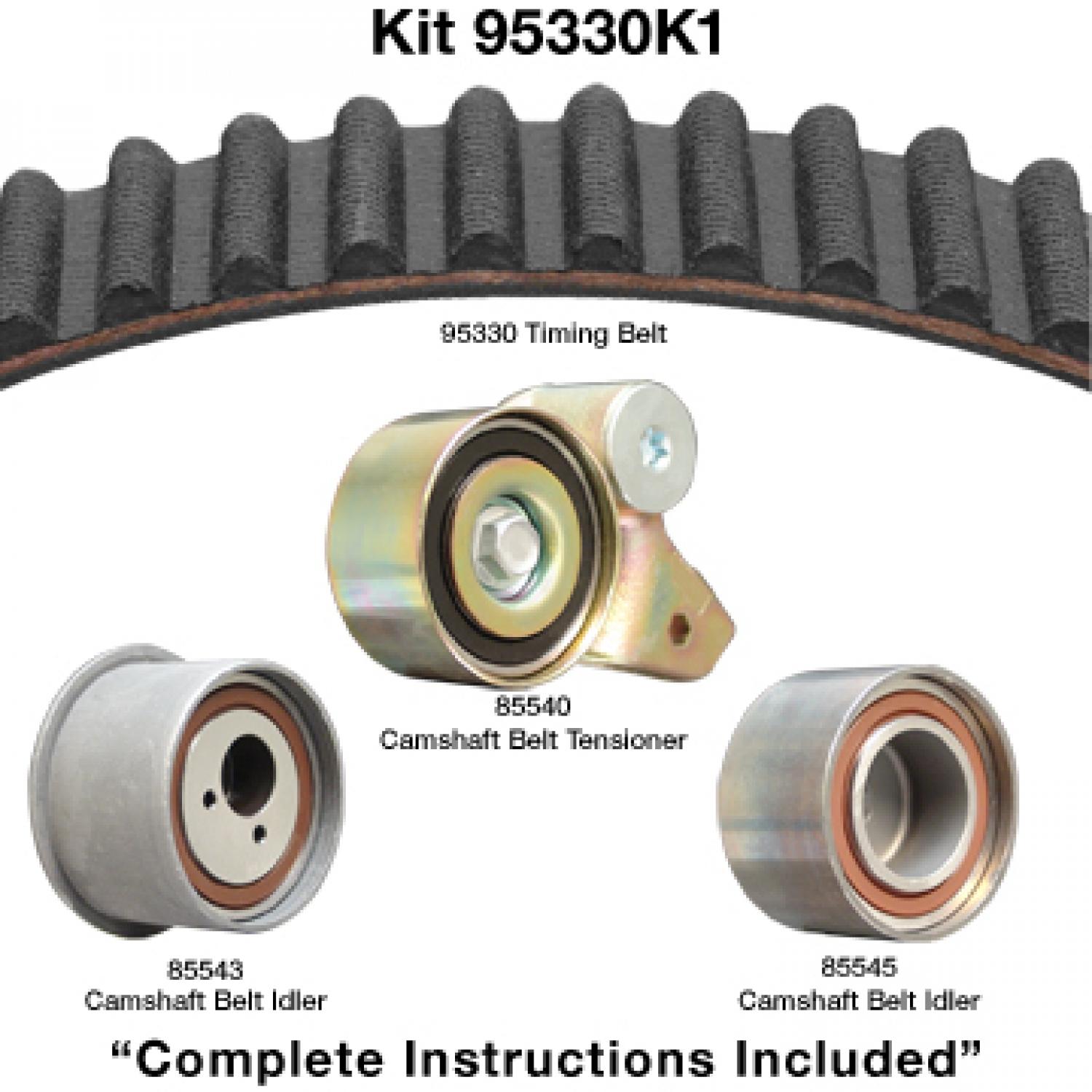 Dayco 95330K1 - Engine Timing Belt Kit Dayco 95330K1 Engine Timing Belt Component Kit product image 1 of 1