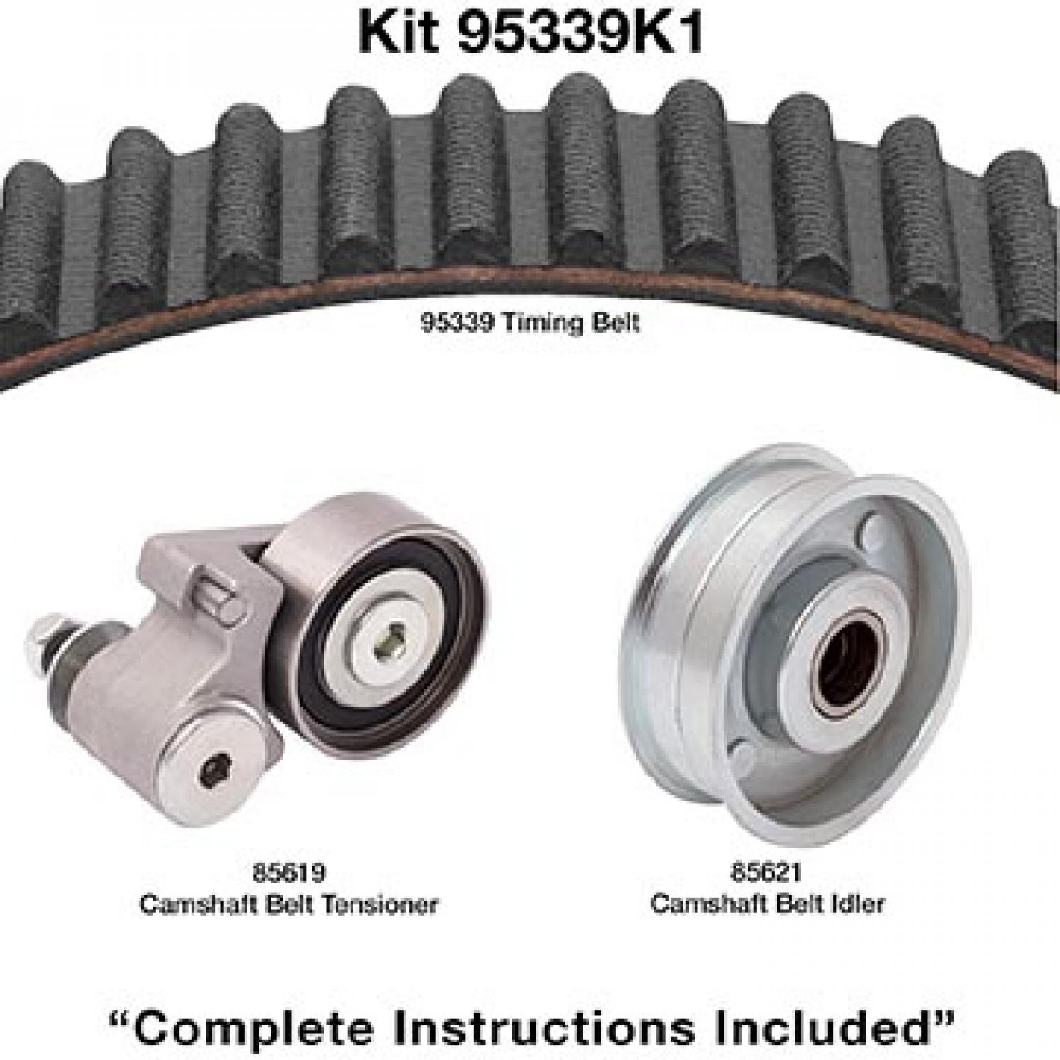 Dayco 95339K1 - Engine Timing Belt Kit Dayco 95339K1 Engine Timing Belt Component Kit product image 1 of 1