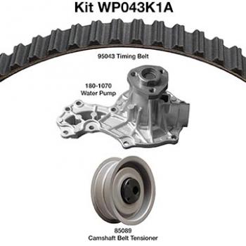 1984 Volkswagen Rabbit Engine Timing Belt Kit with Water Pump Dayco WP043K1A image 1 of 1