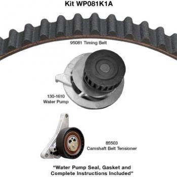 1989 Pontiac LeMans Engine Timing Belt Kit with Water Pump Dayco WP081K1A image 1 of 1