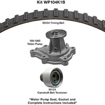 1994 Nissan Maxima Engine Timing Belt Kit with Water Pump Dayco WP104K1B image 1 of 1