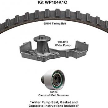 1994 Nissan Pathfinder Engine Timing Belt Kit with Water Pump Dayco WP104K1C image 1 of 1