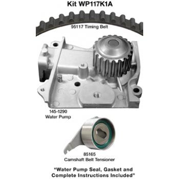 1987 Mazda B2000 Engine Timing Belt Kit with Water Pump