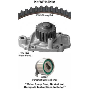 1991 Honda CRX Engine Timing Belt Kit with Water Pump Dayco WP143K1A image 1 of 1