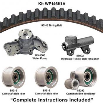 1995 Mazda MPV Engine Timing Belt Kit with Water Pump