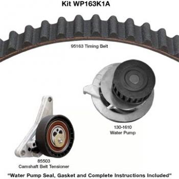 1994 Pontiac Sunbird Engine Timing Belt Kit with Water Pump Dayco WP163K1A image 1 of 1