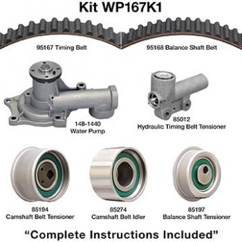 1990 Eagle Talon Engine Timing Belt Kit with Water Pump