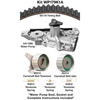 1996 Mazda MX-3 Engine Timing Belt Kit with Water Pump Dayco WP179K1A image 1 of 1