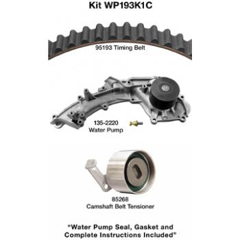 1998 Acura TL Engine Timing Belt Kit with Water Pump Dayco WP193K1C image 1 of 1