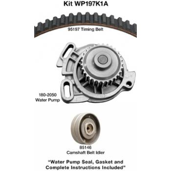 1991 Audi Coupe Quattro Engine Timing Belt Kit with Water Pump