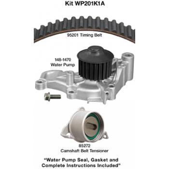 1992 Plymouth Colt Engine Timing Belt Kit with Water Pump Dayco WP201K1A image 1 of 1