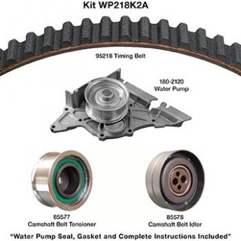 1995 Audi 90 Engine Timing Belt Kit with Water Pump Dayco WP218K2A image 1 of 1
