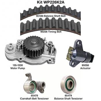 1999 Honda Prelude Engine Timing Belt Kit with Water Pump Dayco WP226K2A image 1 of 1