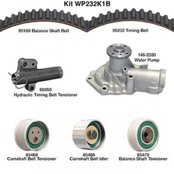2005 Chrysler Sebring Engine Timing Belt Kit with Water Pump Dayco WP232K1B image 1 of 1