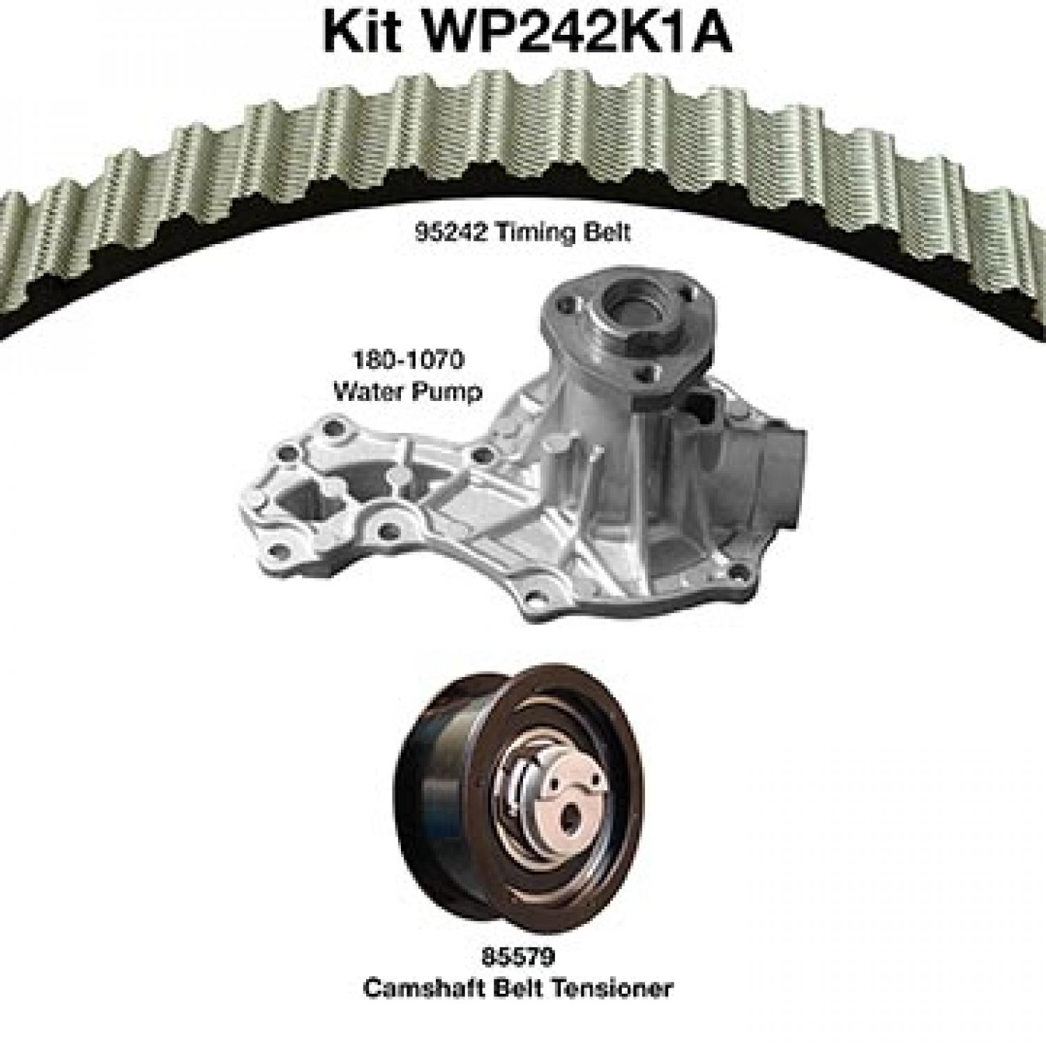 Dayco WP242K1A - Engine Timing Belt Kit with Water Pump Dayco WP242K1A Engine Timing Belt Kit with Water Pump product image 1 of 1