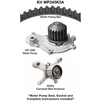 2002 Chrysler Neon Engine Timing Belt Kit with Water Pump Dayco WP245K3A image 1 of 1