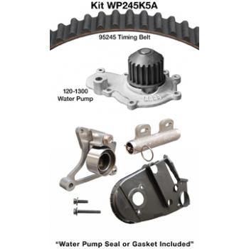 2000 Chrysler Neon Engine Timing Belt Kit with Water Pump Dayco WP245K5A image 1 of 1