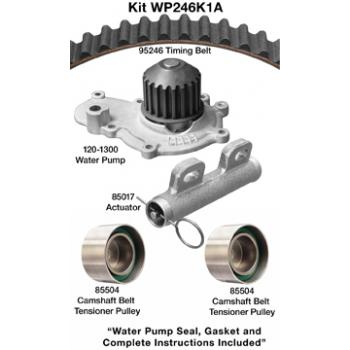 1999 Mitsubishi Eclipse Engine Timing Belt Kit with Water Pump Dayco WP246K1A image 1 of 1