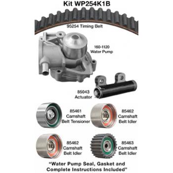1997 Subaru Legacy Engine Timing Belt Kit with Water Pump Dayco WP254K1B image 1 of 1