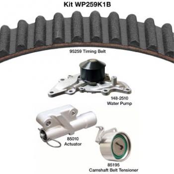 1996 Mitsubishi Montero Engine Timing Belt Kit with Water Pump Dayco WP259K1B image 1 of 1