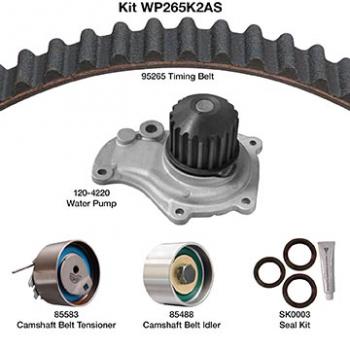 Dayco WP265K2AS Engine Timing Belt Kit with Water Pump product image 1 of 1