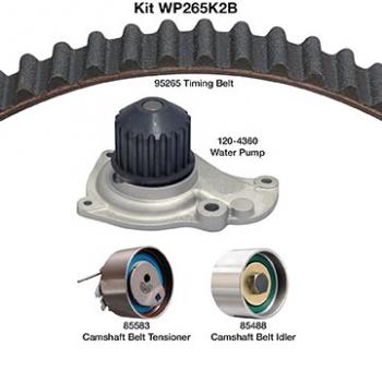 2009 Chrysler PT Cruiser Engine Timing Belt Kit with Water Pump Dayco WP265K2B image 1 of 1