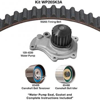 2002 Dodge Caravan Engine Timing Belt Kit with Water Pump Dayco WP265K3A image 1 of 1