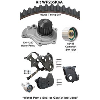 2002 Chrysler PT Cruiser Engine Timing Belt Kit with Water Pump Dayco WP265K6A image 1 of 1