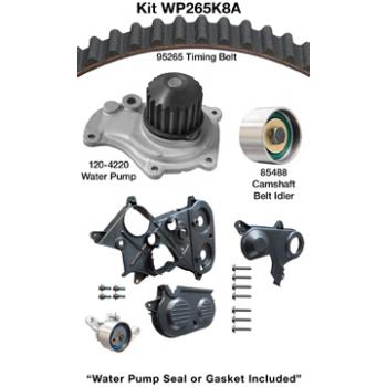 2002 Jeep Liberty Engine Timing Belt Kit with Water Pump Dayco WP265K8A image 1 of 1