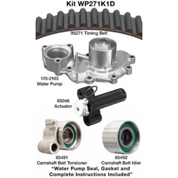 1998 Toyota T100 Engine Timing Belt Kit with Water Pump Dayco WP271K1D image 1 of 1