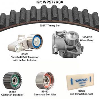 1999 Subaru Legacy Engine Timing Belt Kit with Water Pump Dayco WP277K3A image 1 of 1