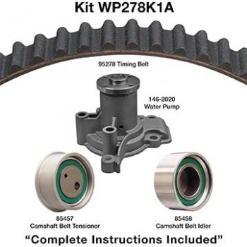 1998 Hyundai Elantra Engine Timing Belt Kit with Water Pump