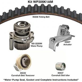2006 Audi A4 Engine Timing Belt Kit with Water Pump Dayco WP306K1AM image 1 of 1