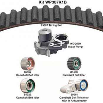 2012 Subaru Outback Engine Timing Belt Kit with Water Pump Dayco WP307K1B image 1 of 1