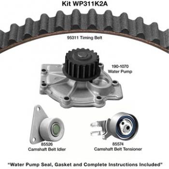 2016 Volvo S60 Cross Country Engine Timing Belt Kit with Water Pump