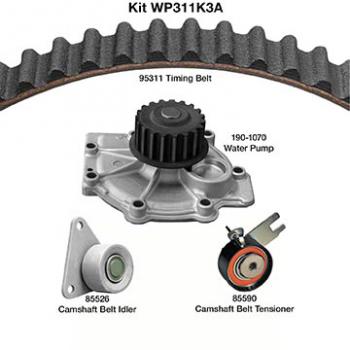 2006 Volvo C70 Engine Timing Belt Kit with Water Pump Dayco WP311K3A image 1 of 1